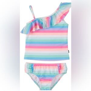 Nautica Girls' Two-Piece Bikini Swimsuit‎ Set, UPF 50+ Sun Protection, Quick-Dry
